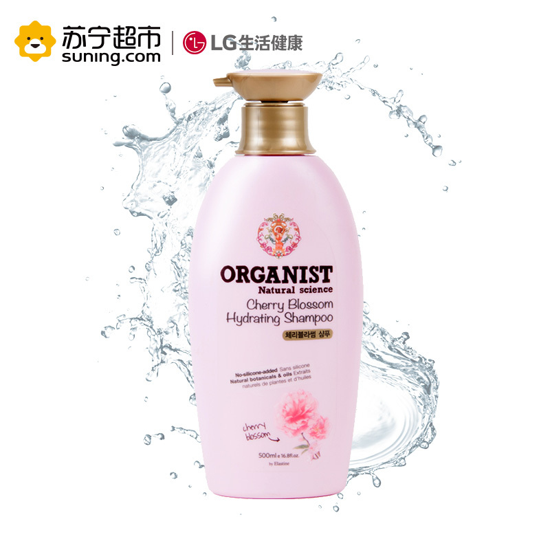 LG 欧活 樱花水养 洗发水 500ml(无硅油)
