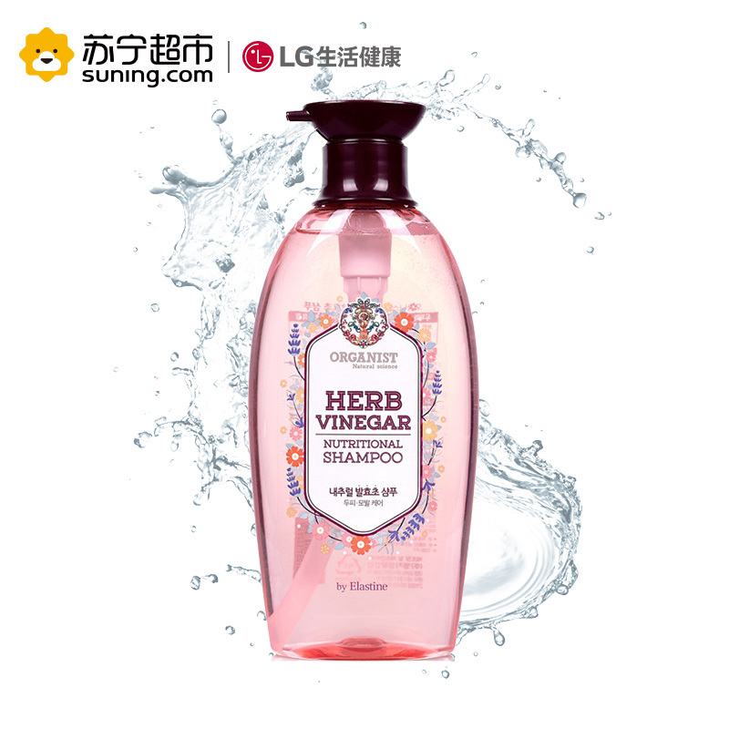 LG 欧活 草本发酵醋 洗发水 500ml(无硅油)