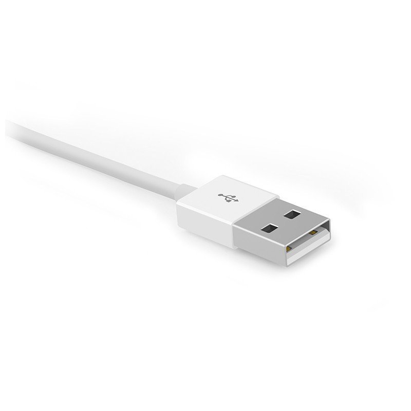 aigo 爱国者 苹果数据线 L007 MFi认证 Lightning闪电接口 1米 白色 iPhone通用