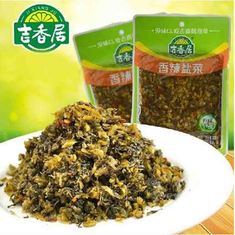 吉香居香辣盐菜228g