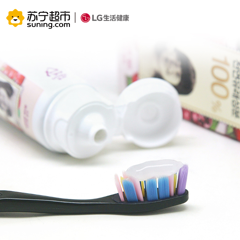LG 倍瑞傲 儿童牙膏80g(蔓越莓) 韩国进口