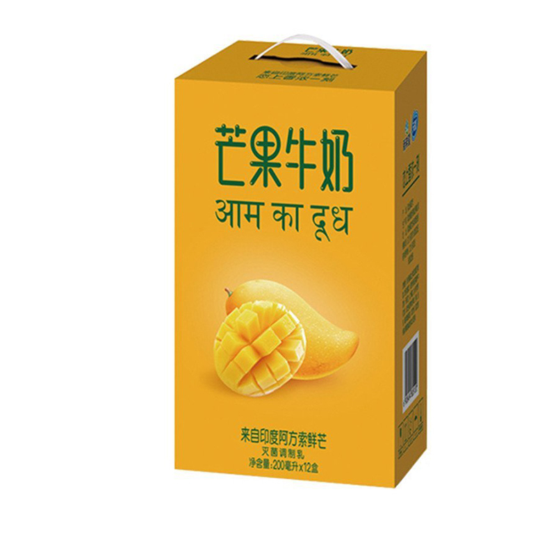 新希望芒果牛奶 200ml*12盒