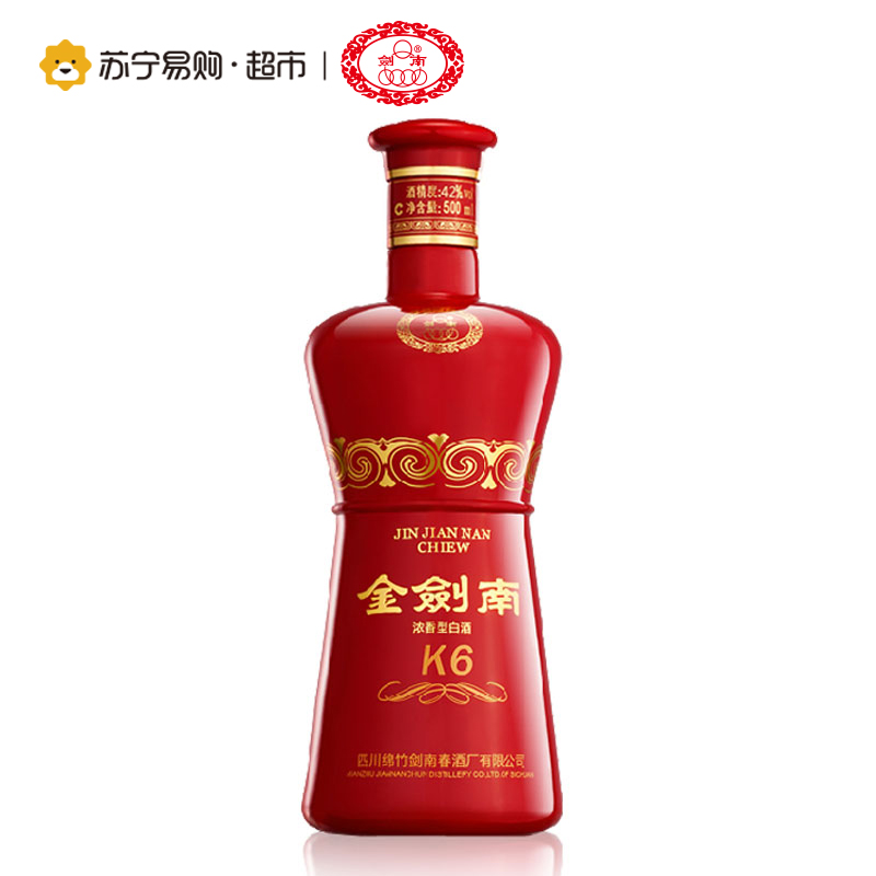 剑南春金剑南K6 42度 500ml