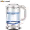 小熊(Bear)电热水壶ZDH-A15D1 高硼硅玻璃电水壶 1.5L