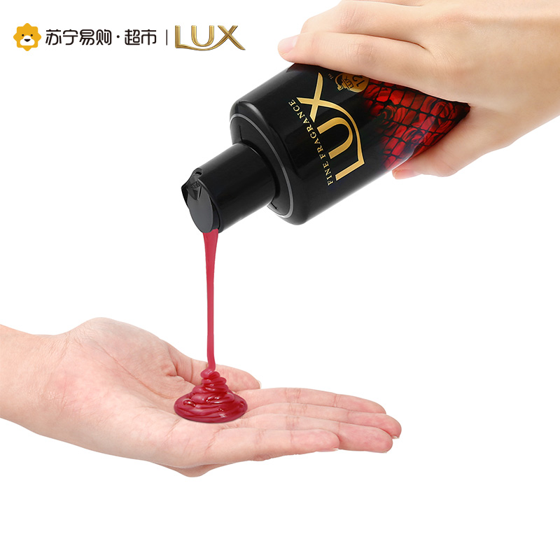 力士(Lux)沐浴露 奢选香氛沐浴乳恒永慕爱100ml[联合利华]