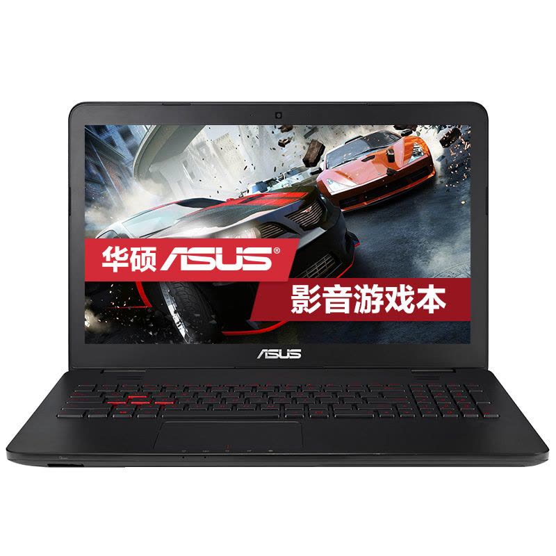 华硕(ASUS)N551 15.6英寸游戏本(I7-4720HQ 4G 1T GTX950M 4G独显 WIN10 灰色图片