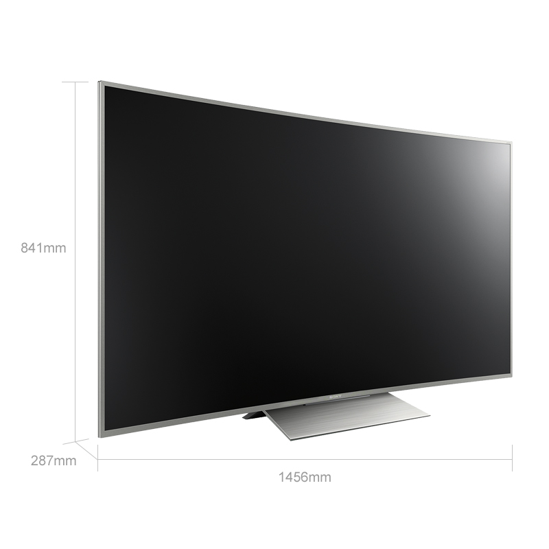 索尼(SONY)KD-65S8500D 65英寸 弧面屏4K超高清智能液晶电视高清大图