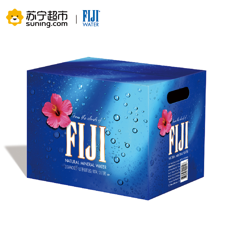 FIJI Water 斐济 斐泉天然矿泉水1L*12 箱装 进口矿泉水饮用水