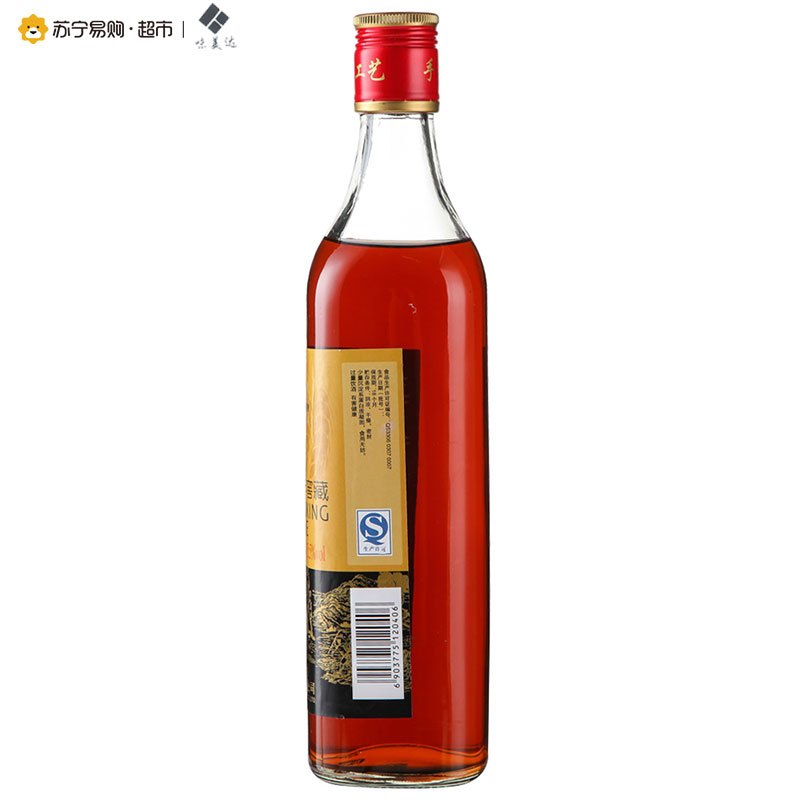 【苏宁易购超市】味美达五年窖藏料酒500ml
