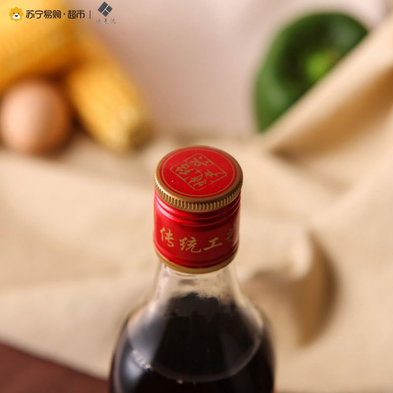 【苏宁易购超市】味美达五年窖藏料酒500ml