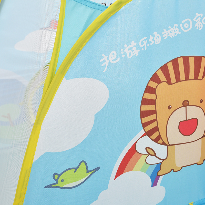 澳乐 儿童帐篷 动物天地之隧道小帐篷 室内外 可折叠