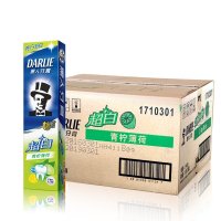 黑人(DARLIE)超白 牙膏 140g(青柠薄荷)(整箱购)