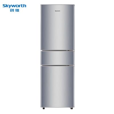 创维(Skyworth)BCD-191T 191升三门小冰箱 中门软冷冻 三门冰箱 (普利金)