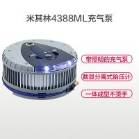米其林(MICHELIN) 大功率充气泵 4388ML 可拆卸独立使用的气压表 国产手持式数字胎压胎测