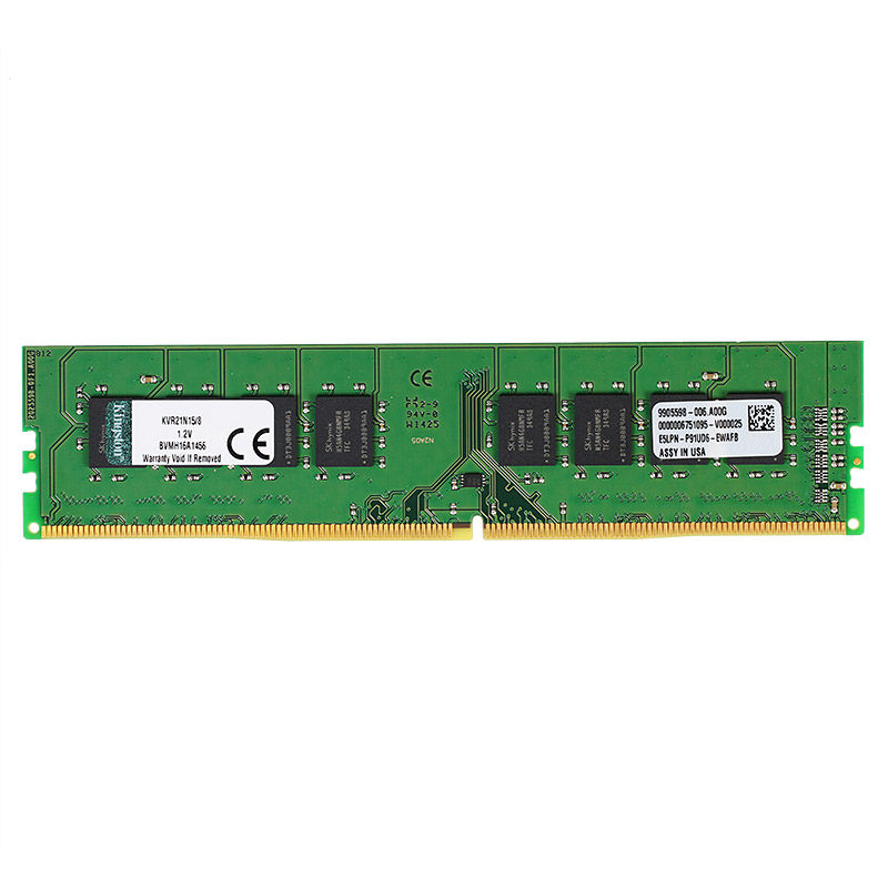 金士顿(Kingston) KVR DDR4 2133 8G台式组装机电脑内存条