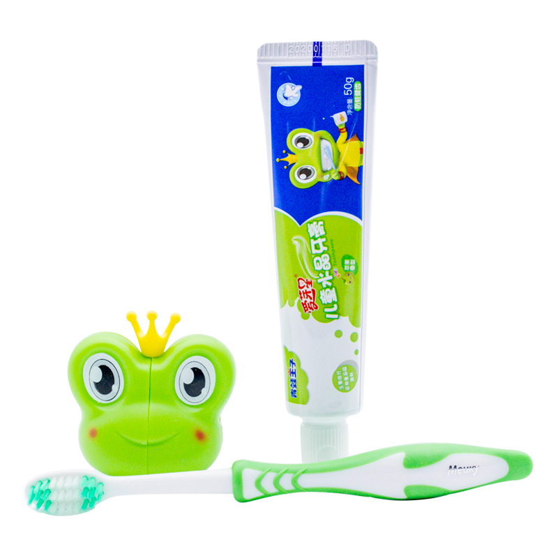 青蛙王子妙奇蛙儿童双效护齿牙刷