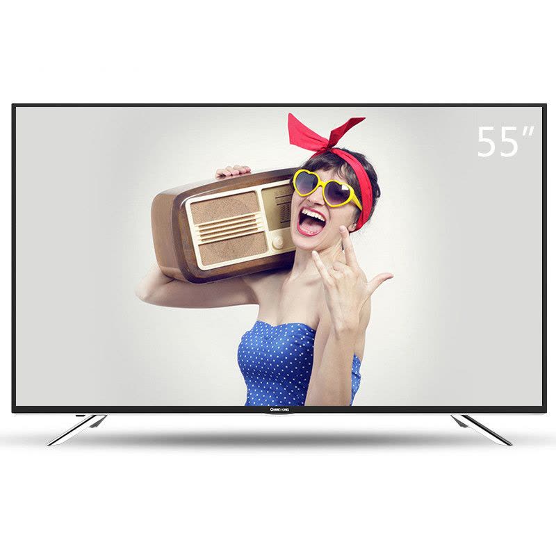 长虹电视55Q3EU 55英寸曲面4K超清 安卓智能 LED液晶电视图片