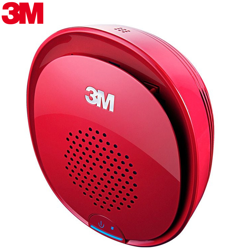 3M 二代车载空气净化器灵巧版 PN38806红色 除甲醛异味雾霾PM2.5汽车负离子活性炭氧吧