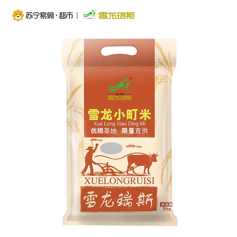 雪龙瑞斯雪龙小町米 5KG/袋东北吉林大米寿司米