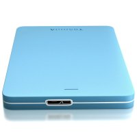 东芝(TOSHIBA)Alumy系列 1TB 2.5英寸 USB3.0移动硬盘 梦幻蓝