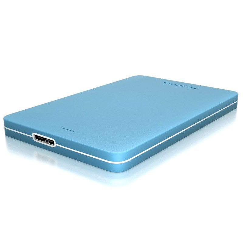 东芝(TOSHIBA)Alumy系列 1TB 2.5英寸 USB3.0移动硬盘 梦幻蓝