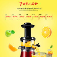 九阳(Joyoung) 原汁机JYZ-V15 慢速挤压出汁 智能调速 榨汁分离 易清洗 果汁机 榨汁机 原汁机