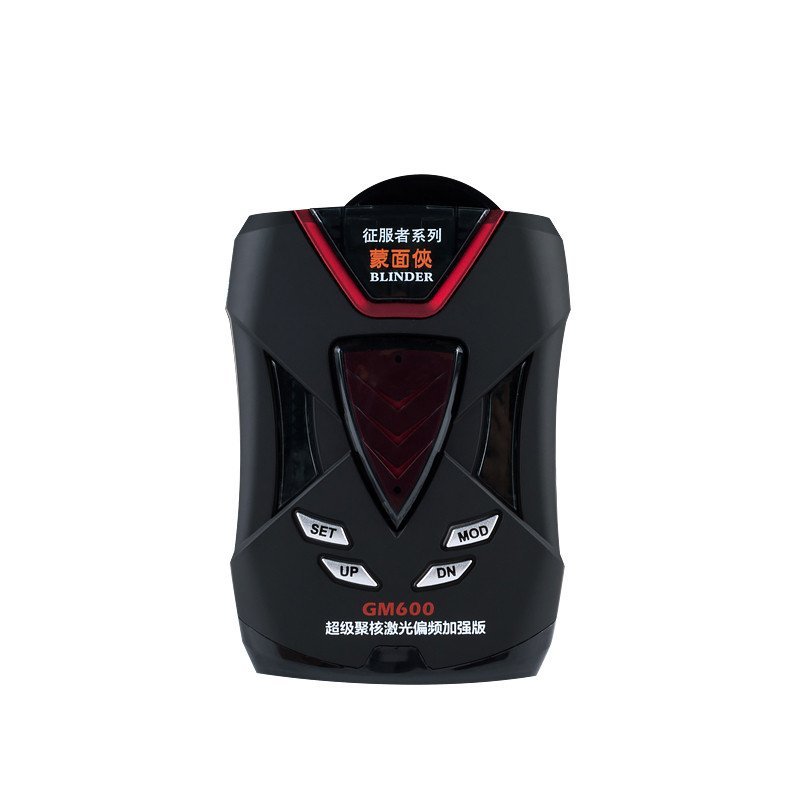 [CONQUEROR]征服者蒙面侠系列预警仪GM600电子安全预警狗新款雷达测速一体机 中文语音
