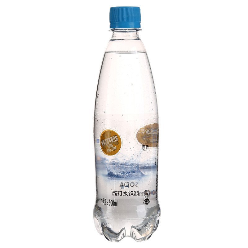 【苏宁超市】5°C活力恩 含气苏打水饮料PET 原味 500ml*15瓶 整箱