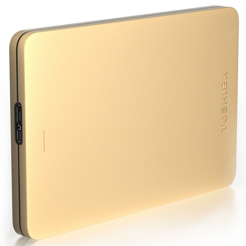 东芝 TOSHIBA Alumy系列 1TB USB3.0移动硬盘 尊贵金