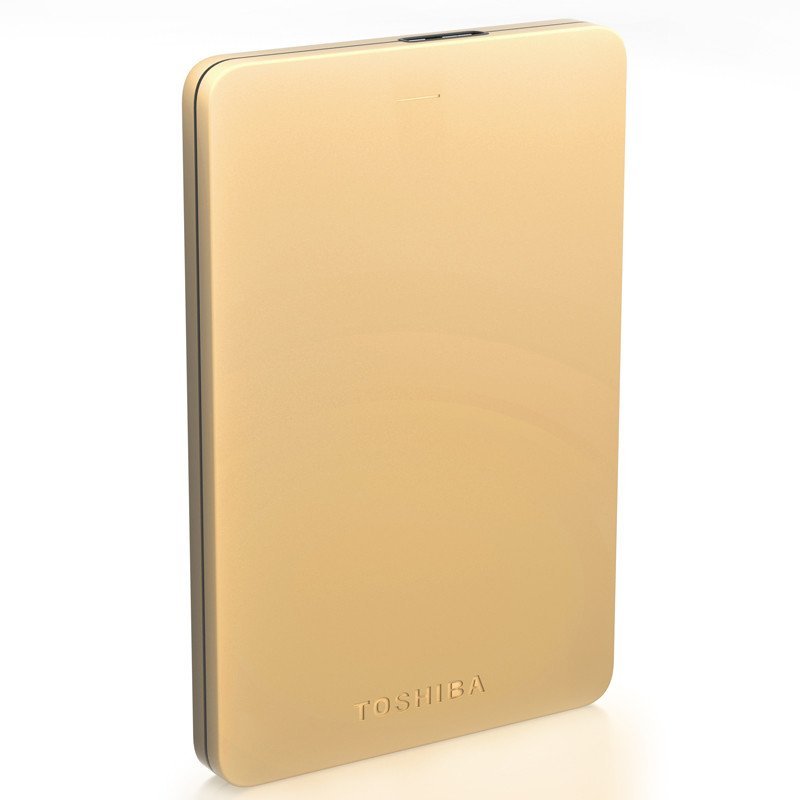 东芝 TOSHIBA Alumy系列 1TB USB3.0移动硬盘 尊贵金