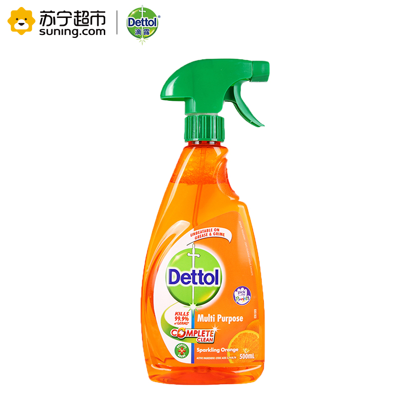 滴露(Dettol)多功能清洁喷剂 柑橘香型500ml