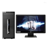 HP ProDesk 498 G2 商用电脑主机(i5-4590 4G 1TB DVDRW win7 20寸显示器)