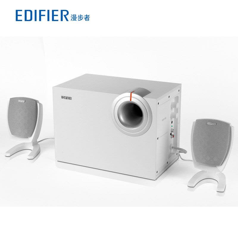 漫步者(EDIFIER) R201T06 2.1声道 多媒体音箱 白色图片