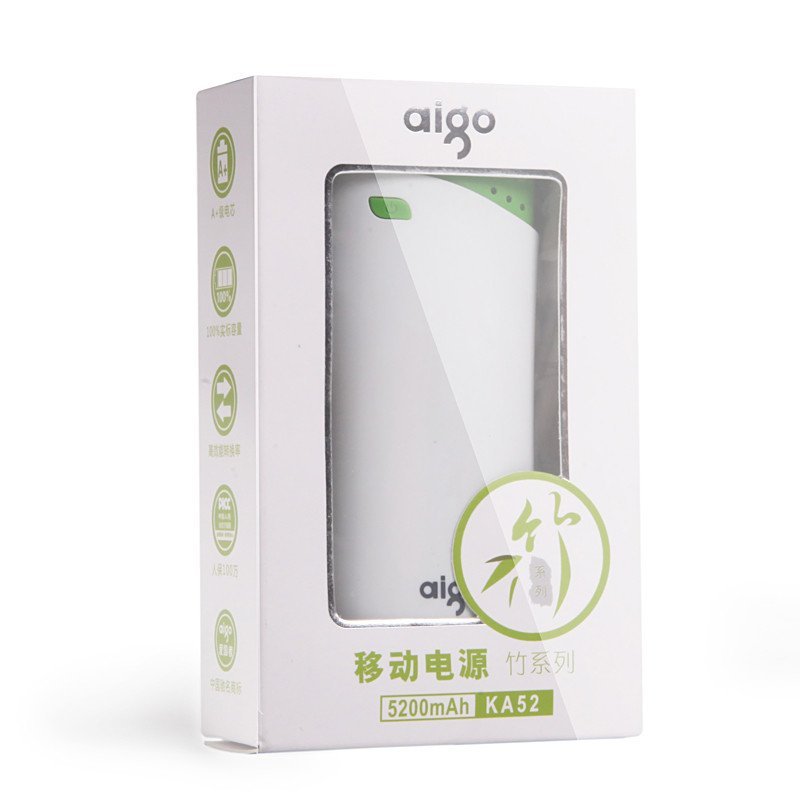 爱国者(aigo)移动电源 KA52 白色