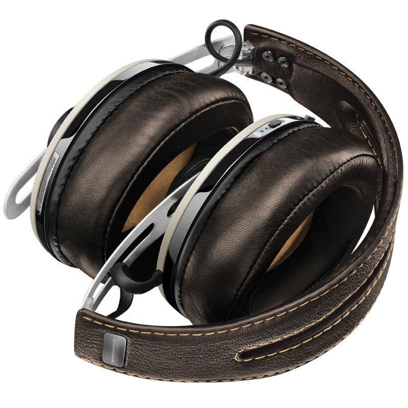 森海塞尔(Sennheiser)MOMENTUM Wireless 包耳式蓝牙无线耳机 有线耳机主动降噪 白色图片