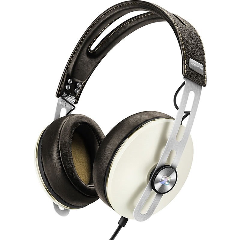 森海塞尔(Sennheiser) MOMENTUM i 大馒头2代 头戴式包耳高保真立体声耳机 苹果版 象牙白
