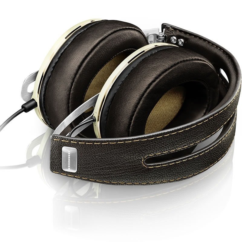 森海塞尔(Sennheiser) MOMENTUM i 大馒头2代 头戴式包耳高保真立体声耳机 苹果版 象牙白