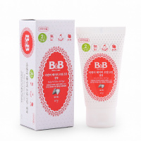 保宁BB幼儿可吞咽牙膏啫喱40g(草莓味,2-4岁)