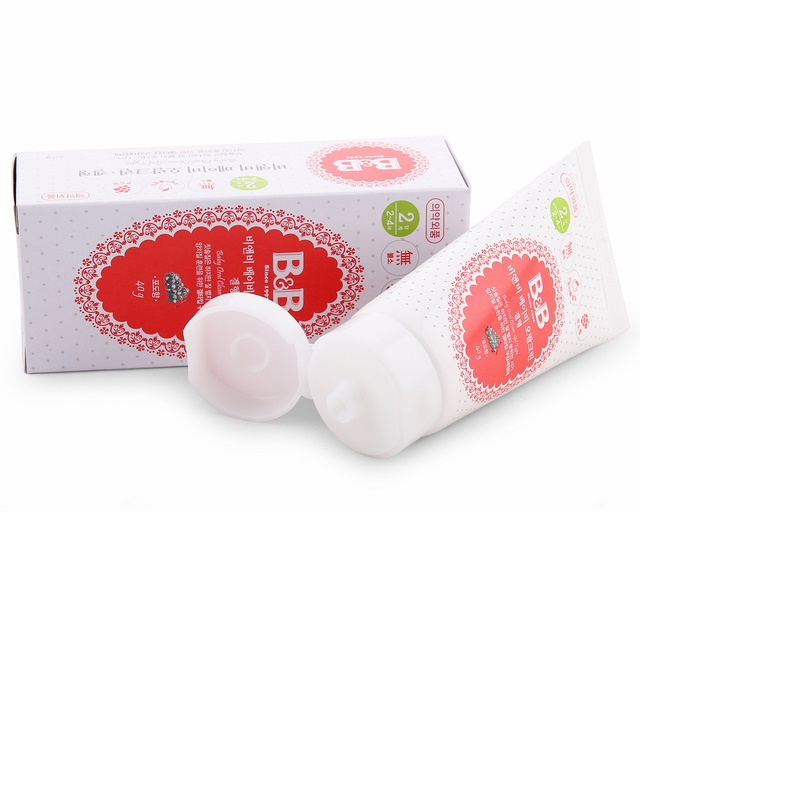 韩国保宁B&B 婴幼儿口腔清洁剂 宝宝液体牙膏2-4岁 葡萄香型 40g
