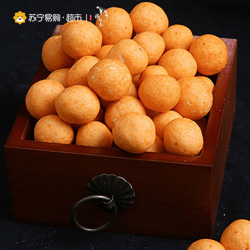 [苏宁超市]楼恒泰脆皮豌豆120g/袋 休闲小吃办公室零食品