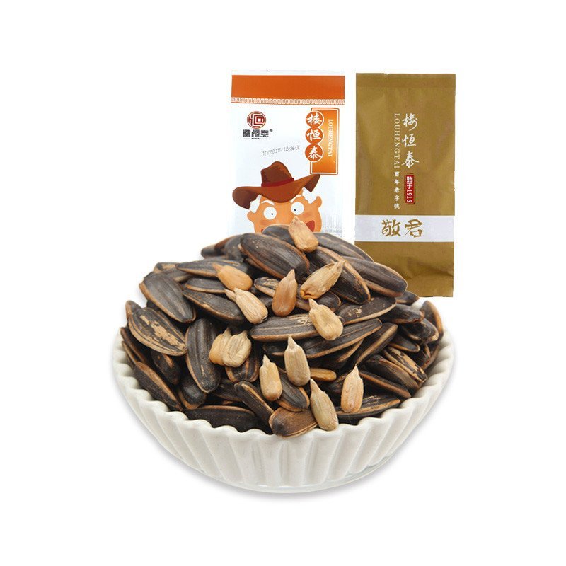 [苏宁易购超市]楼恒泰焦糖味瓜子150g/袋葵花籽坚果炒货休闲零食