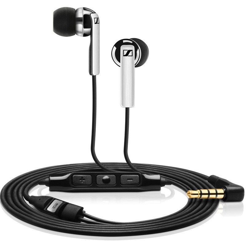 森海塞尔(Sennheiser) CX2.00i black 入耳式通话耳机 手机耳机 黑色 苹果版