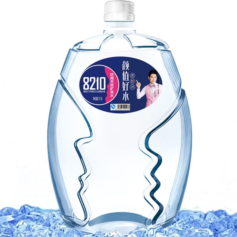 [苏宁超市]8210饮用天然矿泉水 12.6L*1/箱