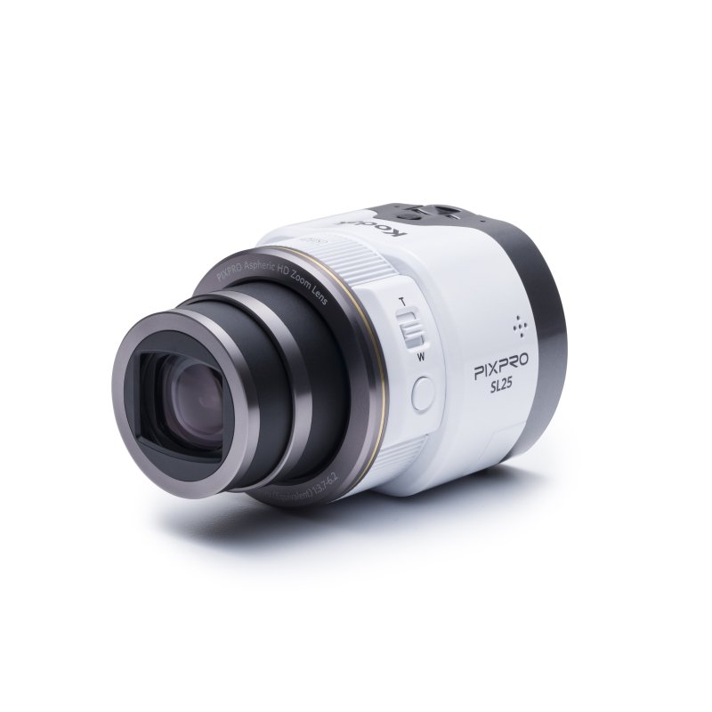 柯达(Kodak) SL25 镜头式无线数码相机 白色 25倍光学变焦