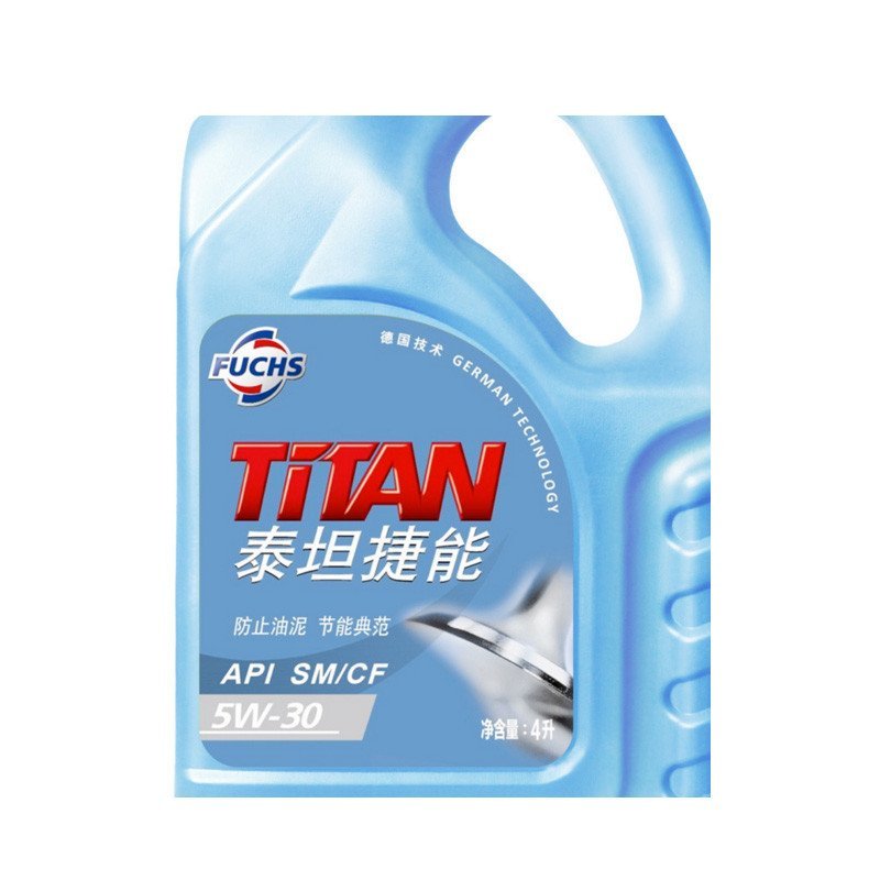 FUCHS/福斯 泰坦捷能 5W-30 API SM/CF 4L*6瓶/箱