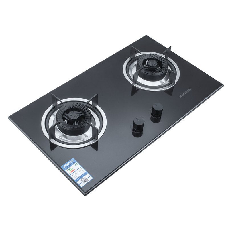 万喜JZT/Y-638B10燃气灶 金刚陶瓷面板嵌入式灶具 一级能效 液化气 天然气