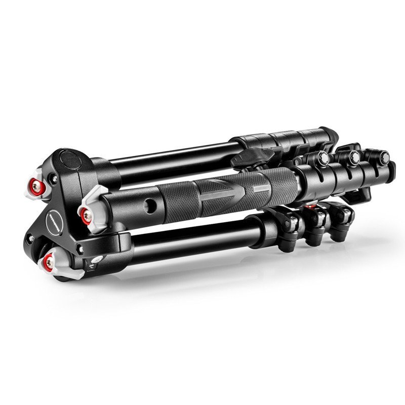 曼富图Manfrotto befree one 单反微单相机 铝合金相机三脚架云台套装 MKBFR1A4B-BH 黑色