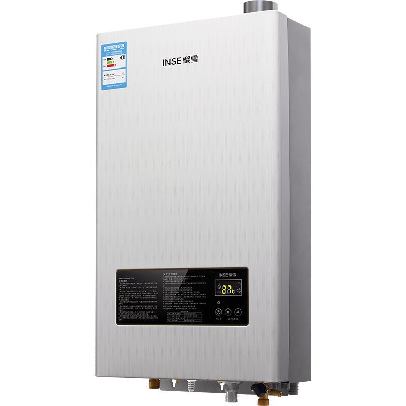 樱雪(INSE) 10L燃气热水器JSLQ17-10QLH1309W 冷凝节能款 液化气