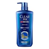 清扬男士去屑洗发水清爽控油型 NBA官方限量版 金州勇士750ML