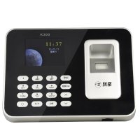 科密(Comet)K300 彩屏指纹考勤机 免软件考勤机 打卡机